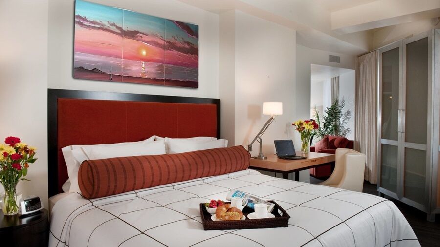 Courtyard By Marriott Atlanta Downtown Hotel Room photo
